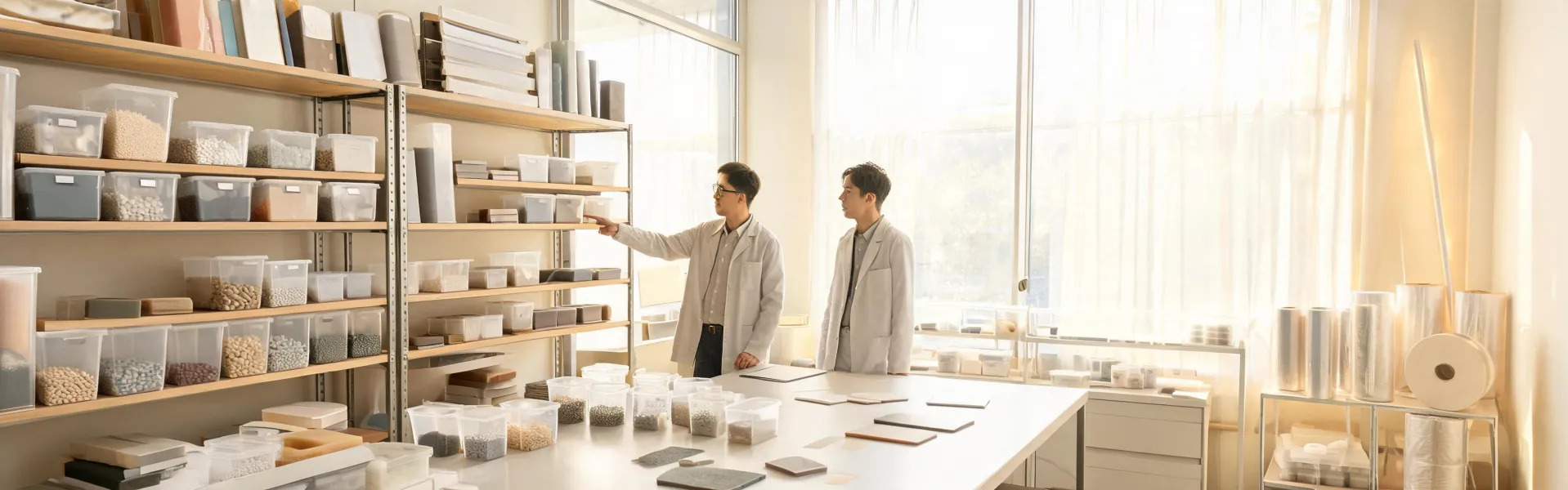 Lotte Chemical application team workspace