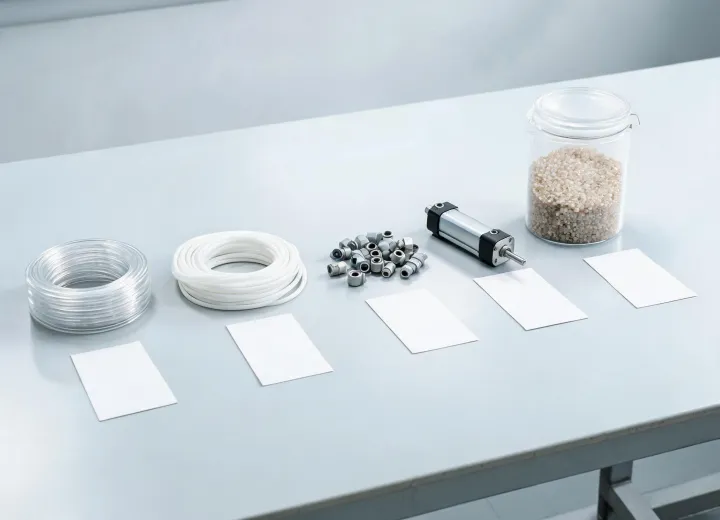 Pneumatic parts and sample kit